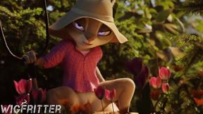 3D Cartoon Rabbit Judy Bouncing on Cock in Cowgirl Position - 0:27 video - from 3DPornDude