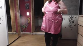 In the Rubber Apron I Flatten the Slippers - HD - 1:36 video - from xHamster