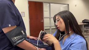Petite asian nurse pounds on patient's hard dick - HD - 7:53 video - from MyLust