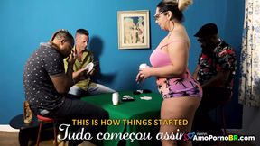 He Lost His Wife in a Bet with His Friends - 4K - 8:12 video - from xHamster