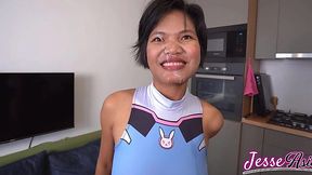 D.va Gets Her Ass Pummeled in Overwatch Cosplay Fuck Fest - HD - 13:23 video - from XXXShake