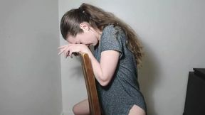 Huge BBC Dildo Chair Riding - HD - 8:53 video - from xHamster