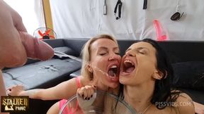 [black friday!] elen million vs vitoria vonteese pissed in mouth & ass, farting whipped cream in ass, dp, atm, atogm, cum in mouth & swap part 1 + part 2] - HD - 72:08 video - from PornBox