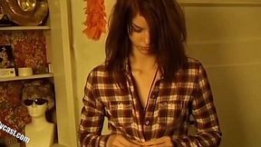 Nerdy 18yo Hottie Diana Popping Her Webcam Cherry, Shy AF But Ready to Fuck - HD - 14:18 video - from Jizzberry