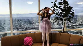 Tifa Quinn's Big Tits & Nips: Deepthroat & Cowgirl Creampie