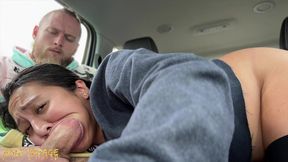 filipina assfucked and gagged in backseat of car - HD - 26:18 video - from PornBox