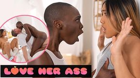 Anal Threesome Squirt: May Thai and Zaawaadi with African Beauty - SD - 12:34 video - from AbXXX