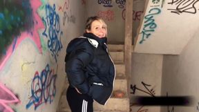 Horny Wife Luna Takes Intense Anal in Abandoned House - Outdoor POV Real Couple - HD - 14:41 video - from xHamster