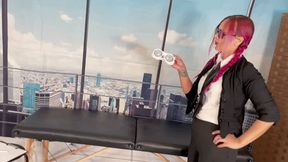 MIB Agent J's Final Test - MESMERIZE GLASSES - Jenny Jett HIDEF - HD - 10:23 video - from Clips4sale