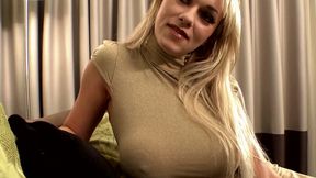 Hot blonde with huge tits masturbates and plays with dildo and does anal fuck with bbc - HD - 29:20 video - from xHamster
