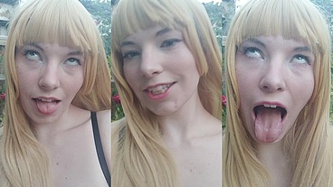 Feeling silly and giddy all dressed up - HD - 0:10 video - from Sheer