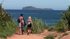 Chloe Delaure Loves Getting DP'd On The Ocean Rocks - HD - 21:16 video - from xHamster