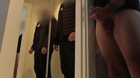 Husband Watches His Hotwife Slobber on Delivery Guy's Dick in Cuckold Heaven - HD - 6:07 video - from Jizzberry