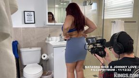 Bts - Sizing up to Stepmom's Big Naturals - 4K - 94:37 video - featuring Natasha Nice - from xHamster