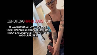 Hot Blonde from Finland in Stockings and with a Miniskirt No Panties tries to seduce Her Teacher - HD - 6:12 video - from Pornfact