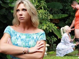 I Touch Myself Watching Stepdad, Then Get His Ramrod Inside Me - HD - 42:18 video - from Lesbian8