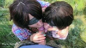 Outdoor cumshot compilation, blowjob, cumshot on tongue - HD - 9:33 video - from xHamster