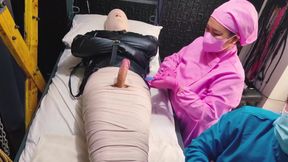 2 sadistic nurse tormenting slave with sounding - 4K - 2:06 video - from xHamster