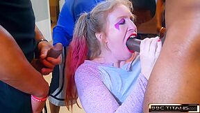 Christie Wett - Interracial Milf Gangbang : - HD - 8:00 video - featuring Christie Wett - from XMilf