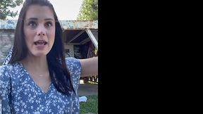 Petite Caprice Gets Down and Dirty with a Stranger's Condom - HD - 12:16 video - from Jizzberry
