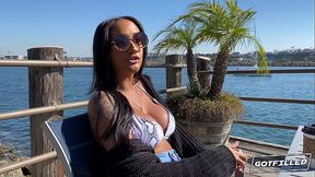 GOT FILLED - Ebony Beauty Zoey Gets Her Pussy Filled - 33:12 video - featuring Zoey Sinn - from xnxxGold