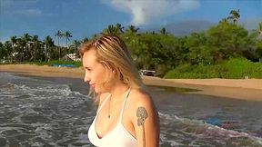 Spending Time With Peyton On The Beach Watching The Sunset Is Amazing - Peyton Coast - HD - 8:00 video - from ManySex