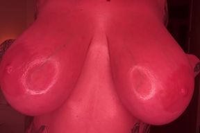 Huge Oily Tits Asmr Joi With Arabelle Raphael And Inked Girl - HD - 6:46 video - from AbMilf