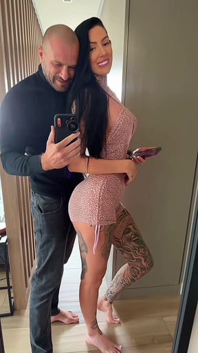 SHE RIDES BIG DICK AND WILL NOT STOP - Brunette Gostosa Hardcore Doggy Style Fuck and Cowgirl in POV - HD - 5:17 video - from xHamster