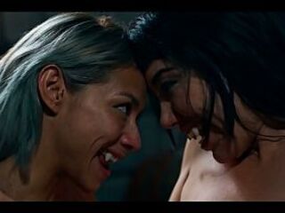 Lesbo Vampire Transformation Cosplay with Little Puck & Veronica Leal - Large Bazookas mother I'd like to fuck Hot Giving a kiss - SD - 1:00 video - from Lesbian8