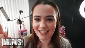 Trinity Olsen gets railed hard in reverse cowgirl