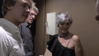 Boy and old perverts copulate with sluts in backroom - SD - 10:06 video - from ZBPorn