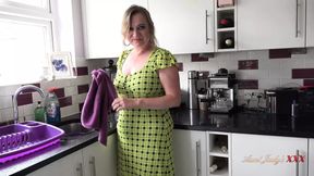 AuntJudysXXX - 46yo Big Tit MILF Housewife Nel - Kitchen POV Experience - HD - 19:24 video - from xHamster
