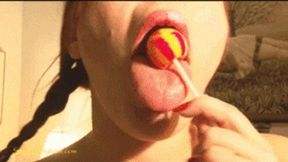 Sloppy Lolli 480p wmv - SD - 5:40 video - from Clips4sale