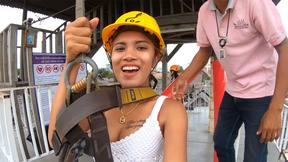 ”Zipline fun & sexy sex at home after for a Thai European couple” - HD - 6:31 video - from ThePornstar