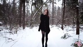 Fucked a Naked Bitch in the Winter Forest and Cummed in Her Mouth - Mollyredwolf - HD - 11:59 video - from xHamster