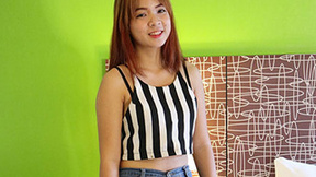 ”Ginger Asian girl Muai gets all creamy on that shaft” - 6:29 video - from Trashreality