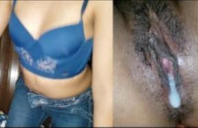 Brunette teen in tight jeans gets her hairy pussy filled - HD - 19:37 video - from xHamster