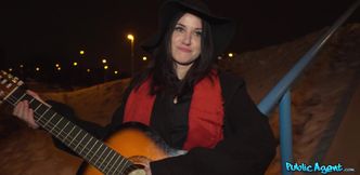 Blow My Flute Then We'll Fuck part 1 - POV reality sex with street musician babe - HD - 15:00 video - from Xtits
