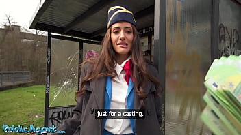 Big-titted Canadian flight attendant rides thick cock hard and fast - HD - 15:28 video - from FapNFuck