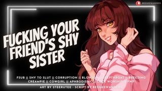 Fucking your Best Friend's Sister at His Party || Audio Roleplay [Female for Male] - HD - 26:50 video - from Pornfact