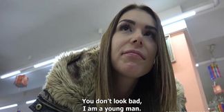 Pawn shop owner fucks busty blonde - SD - 20:41 video - from SexPester