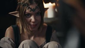 Medieval Fantasy Lesbian Sex - Blonde Elf Girl Infects Octokuro With Sex Craving Parasites With Ashby Winter And Octokuro Model - HD - 5:55 video - featuring Octokuro - from AbLesbian
