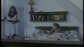 Married man pleasures wife and maid in classic retro lingerie - SD - 8:08 video - from AnalPornXL