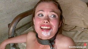Sasha Swift In Russian Mail Order Bride Locked In Basement & Used As Sex Slave For Her Husband And All His Friends - HD - 3:59 video - from ManySex