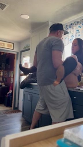 Bf waited outside while I knocked her up - HD - 6:33 video - from Pornfact
