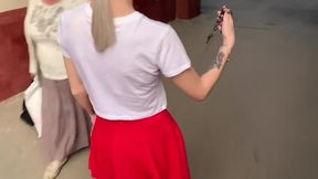 Fucks the blonde 18 y.o. in the mouth, oral creampie - Freya Stein - HD - 11:19 video - featuring Freya Stein - from AbXXX