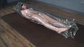 Inflatable Sonia bondage with vibration - HD - 12:33 video - from LoyalFans