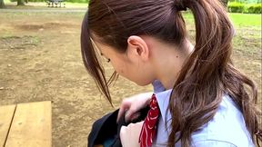 ハメ撮り 優等生スレンダーJK18歳。スレンダー美脚。バック、騎乗位、正常位の様々な体位でSEX。部活帰りにおじさん彼氏とゴム無しセックス 気持ち良すぎて膣出し懇願。 - HD - 79:58 video - from XVideosRed
