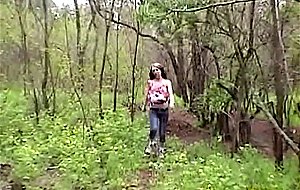 Busty merilyn bouncing huge tits in the forest - SD - 10:09 video - from TeenTVX