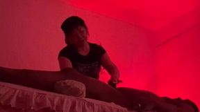 Cute Asian girl gives handjob in AMP - HD - 5:56 video - from xHamster